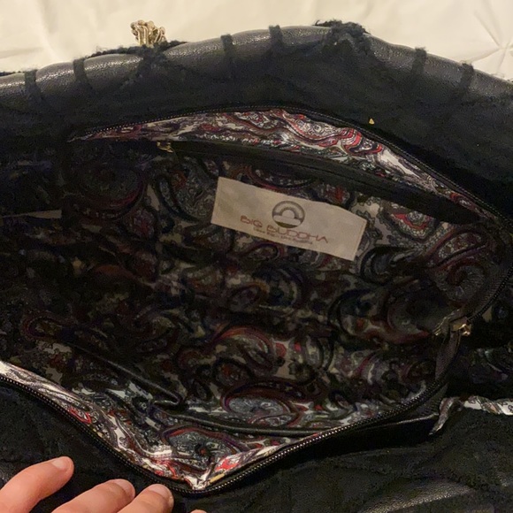 Textured Vintage Tote Bag - Picture 4 of 9